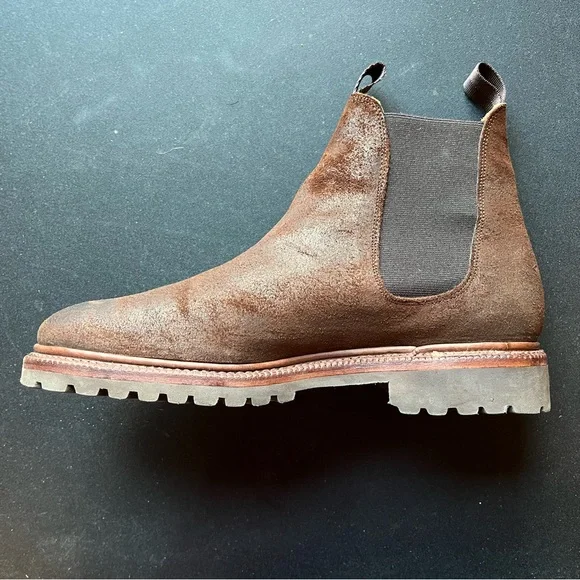 Meermin Brown Rust Waxy Commander Chelsea US W8 M6.5 - Picture 4 of 6